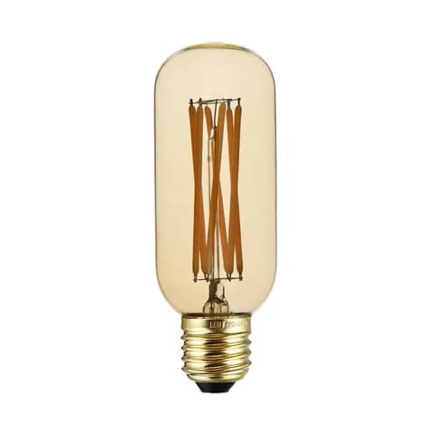 T45 E27 Retro Edison LED Filament AC220V Vintage Lamp with Remote Control 4W 6W Clear Amber Bulb for Home Hotel Decor