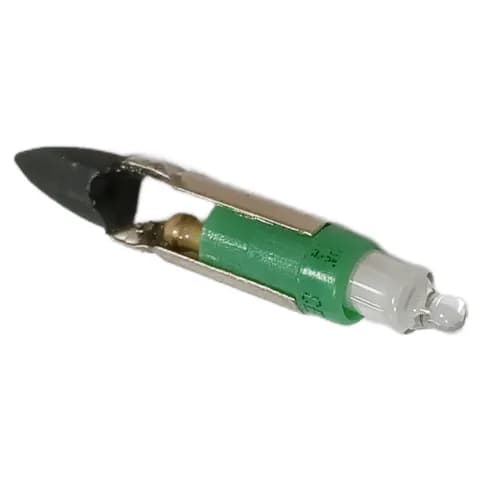 T5.5 Green Bubble-shaped Miniature Neon Lamp, Relay Indicator Bulb